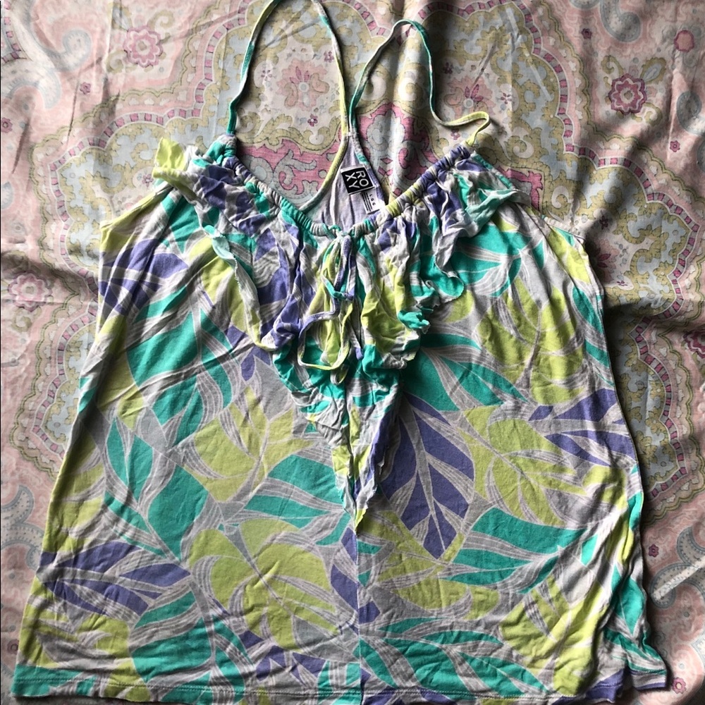 Roxy spring floral tank